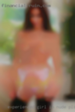 Experienced girl in nude playful adventures.